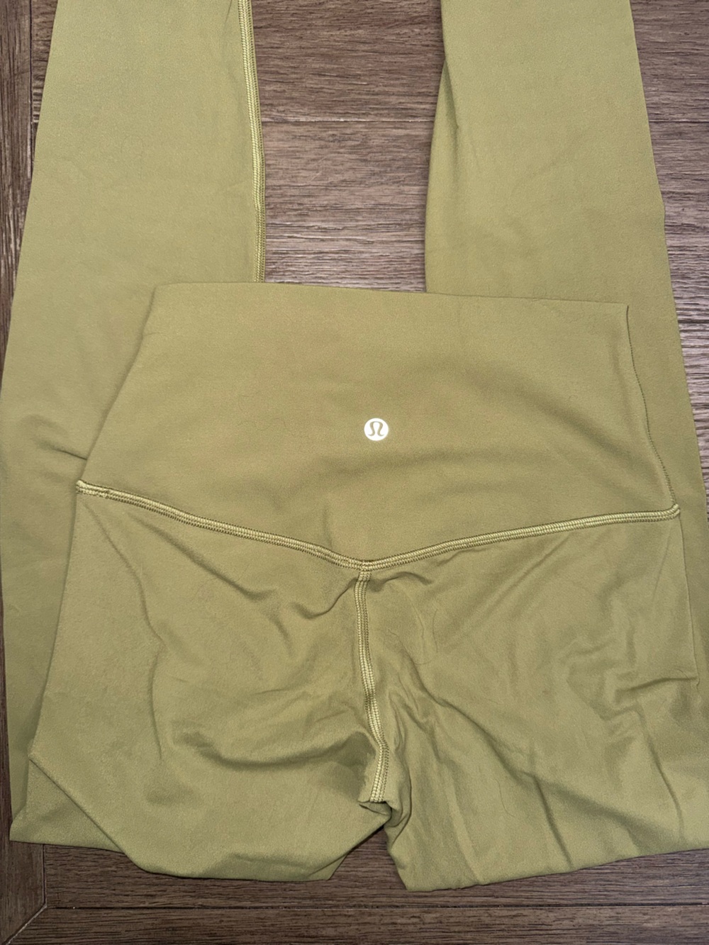 Lululemon Olive Green High-Rise Leggings